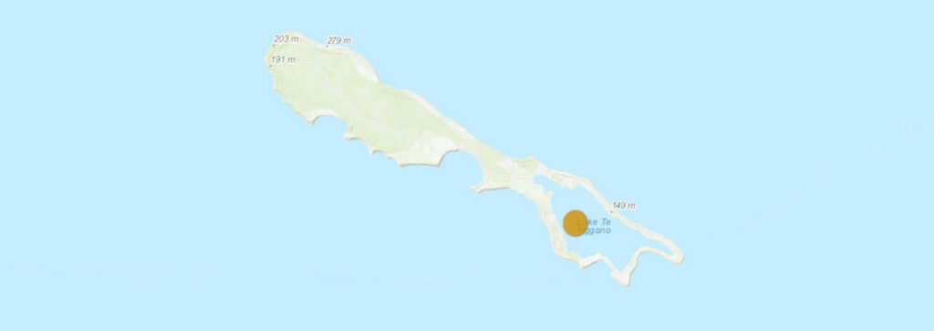 Aire de répartition du Laticauda crockeri